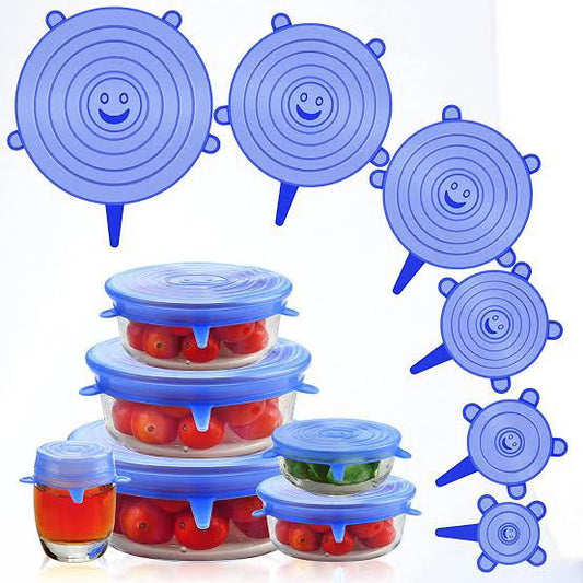 12Pcs Food Silicone Cover