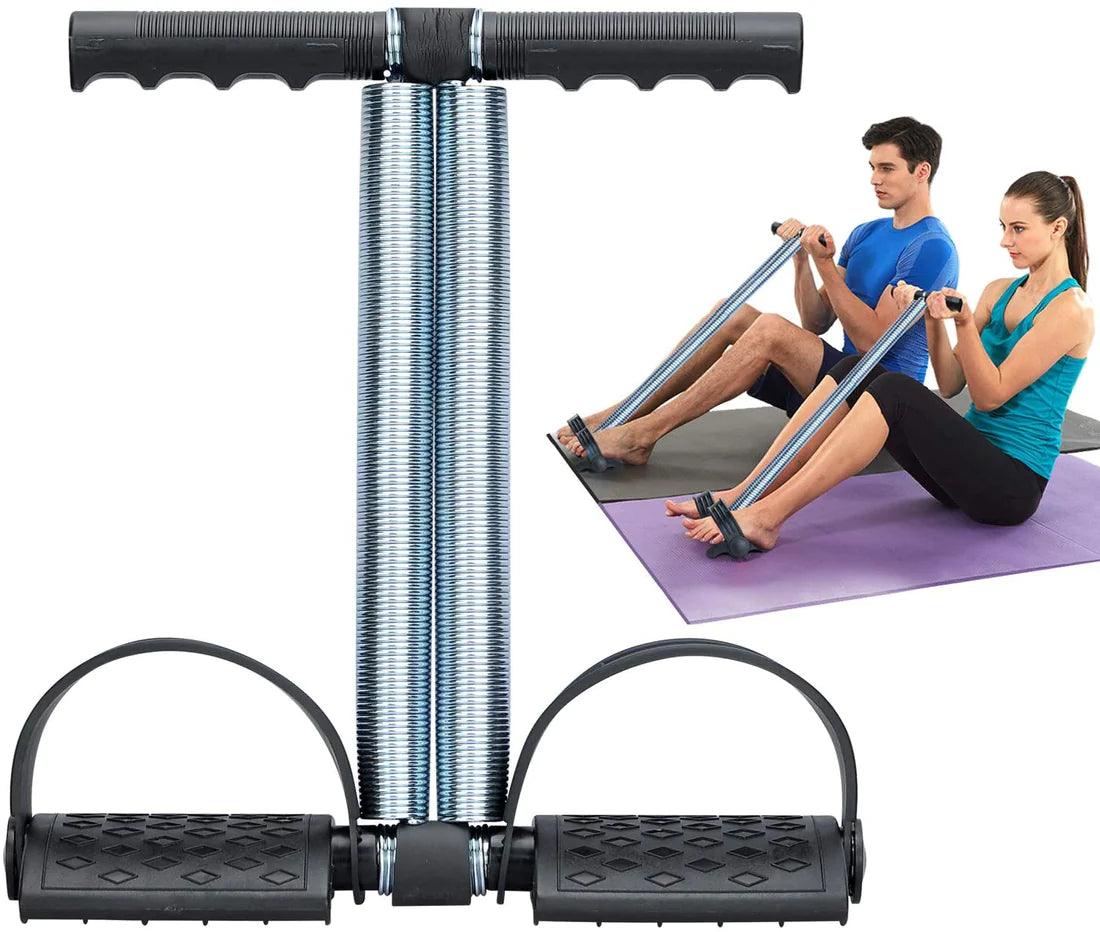 Foot Pedal Resistance Sit-up Pull Spring - Tummy Trimmer