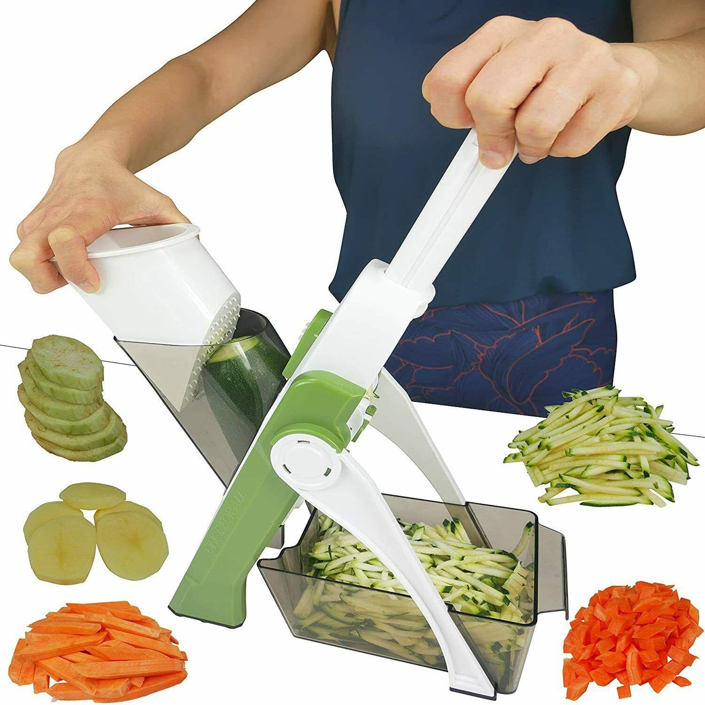 5 in 1 Multifunctional Handheld Vegetable Cutter Chopper