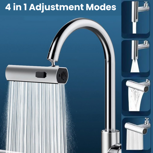 4-in-1 Waterfall Universal Faucet