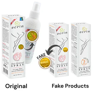 Original ECRIN HAIR REMOVAL SPRAY - 150ML - For Both Male & Female