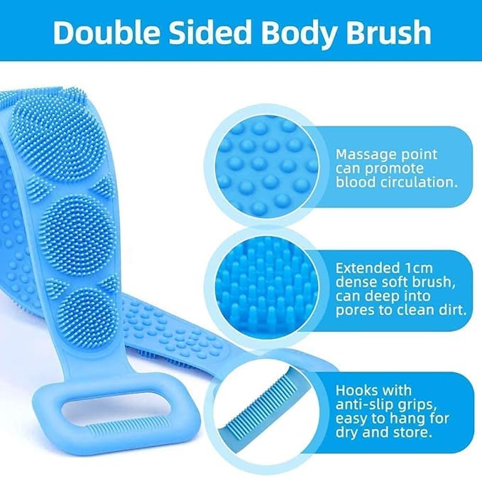 Silicon Bath Scrubber Belt