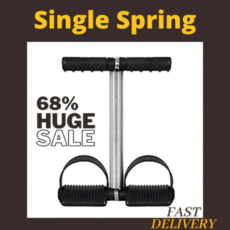 Foot Pedal Resistance Sit-up Pull Spring - Tummy Trimmer