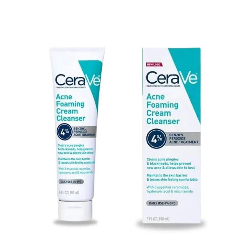 CERAVE 4-in-1 Skincare Kit | Cleanser, Night Cream, Retinol Serum & Sunscreen