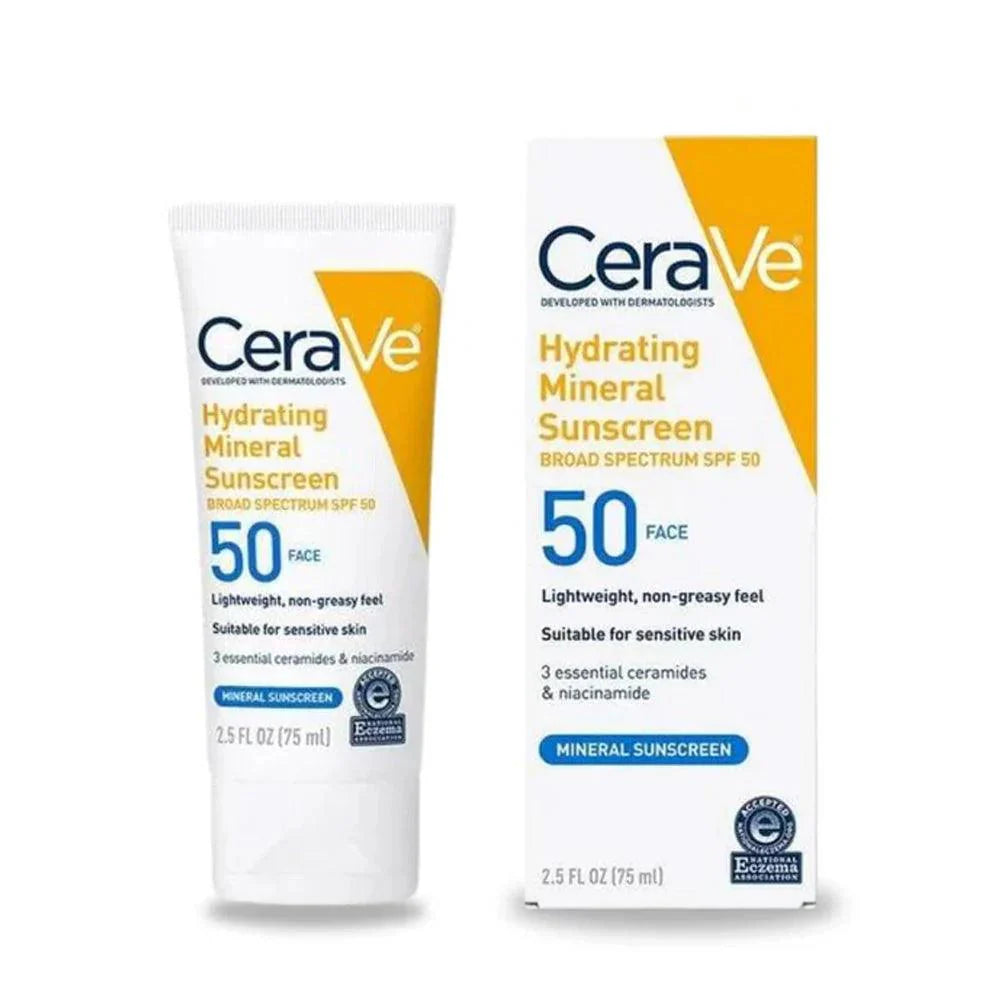 CERAVE 4-in-1 Skincare Kit | Cleanser, Night Cream, Retinol Serum & Sunscreen